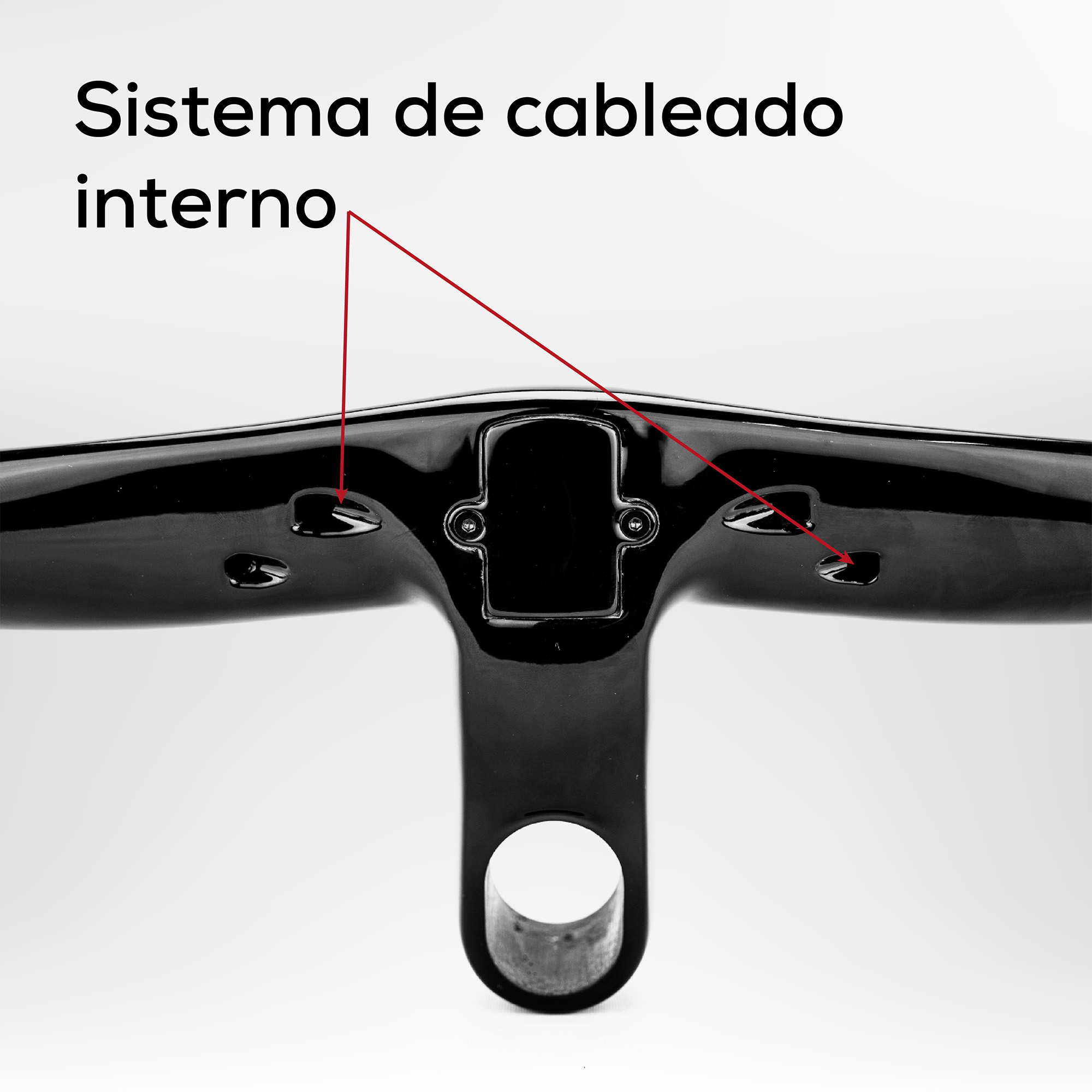 Ciclometa Detalles Manubrio para bicicleta de carrera de aluminio