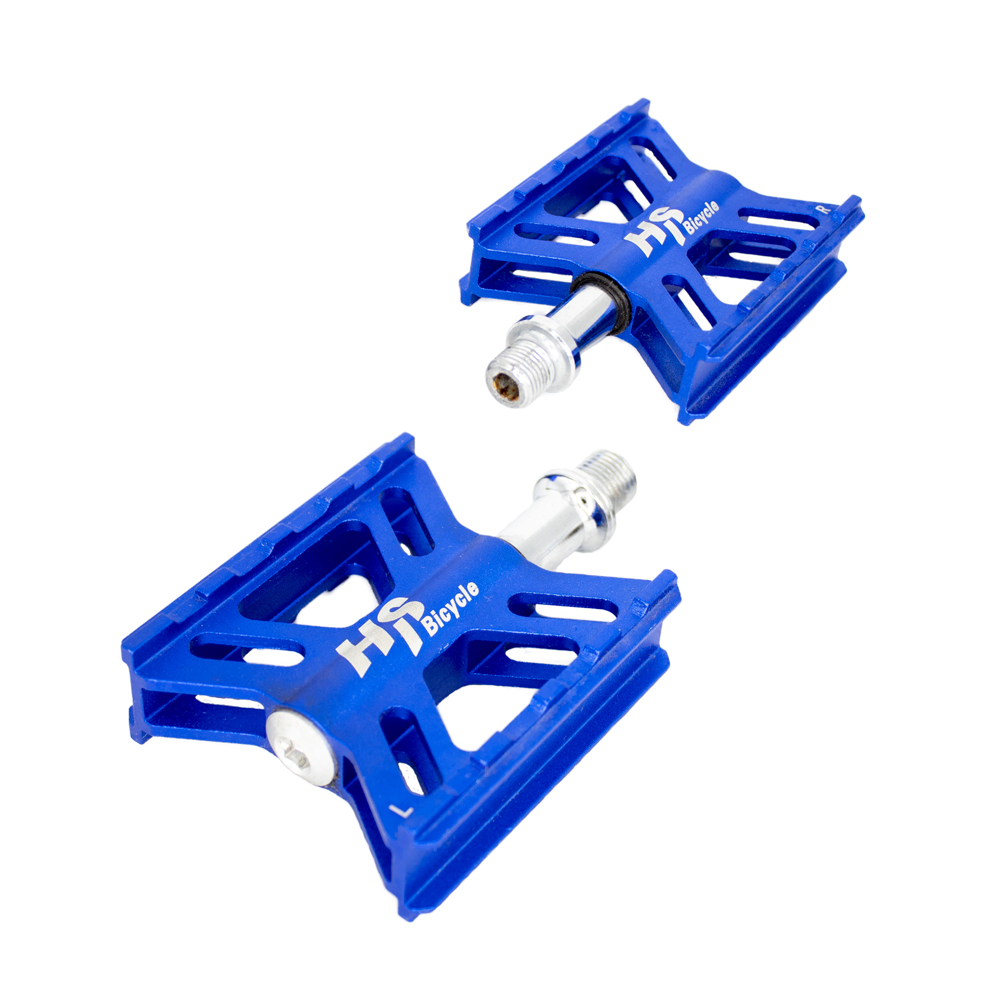 Ciclometa Detalles Pedales para bicicleta 1/2 BMX 1/2 de aluminio ALNC-1002  azul