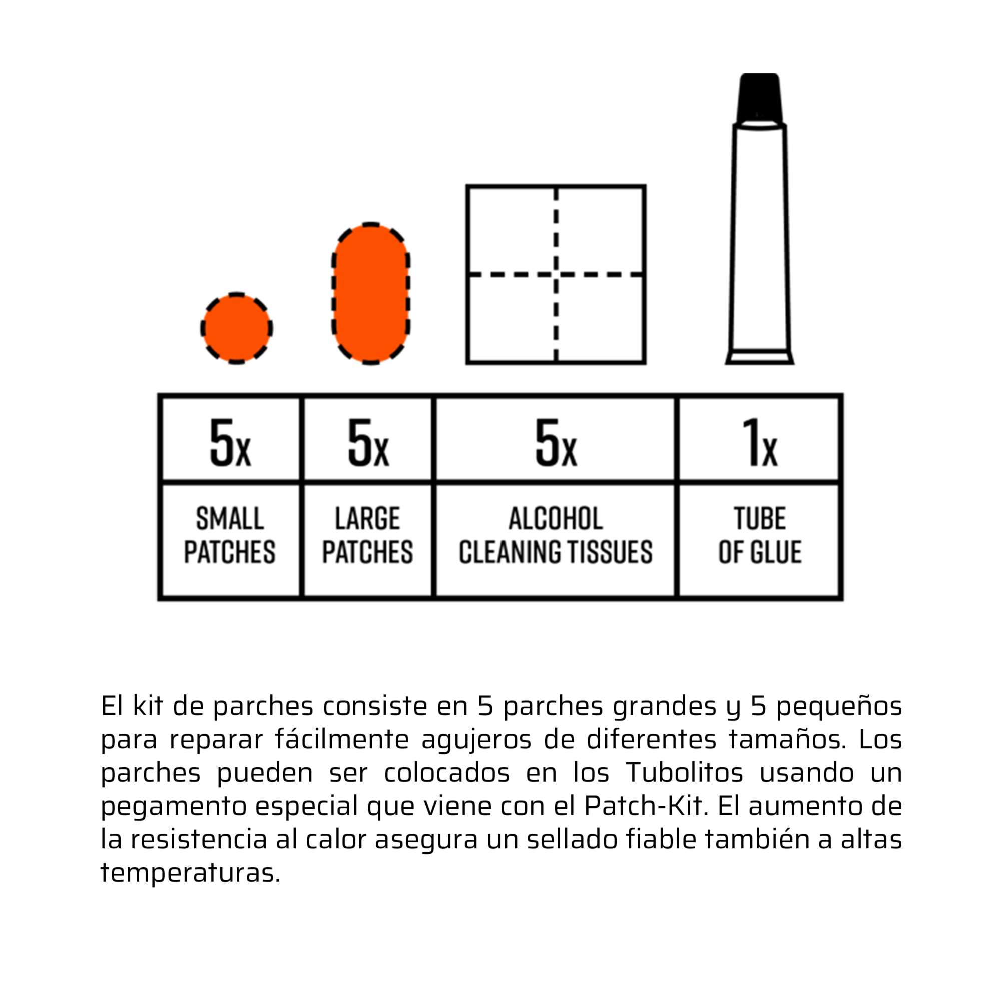 Pegamento de Llantas Negro - 5 Kg.