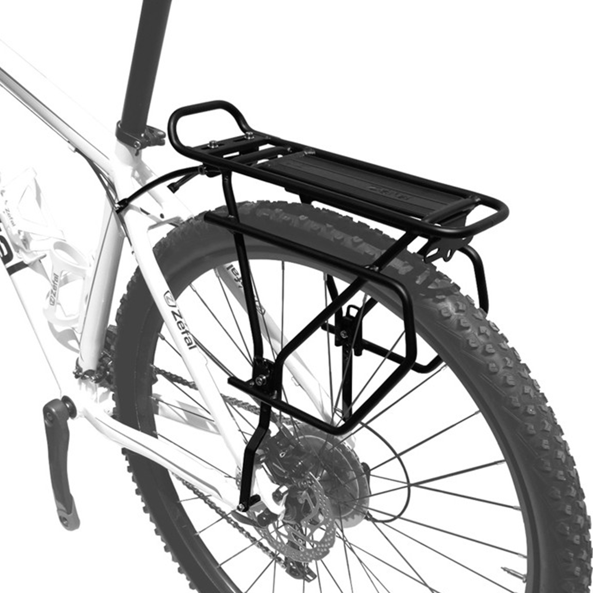 Ciclometa Detalles Porta Bulto para bicicleta trasero universal R 26 / 27.5  / 700 /29 Aluminio Zefal