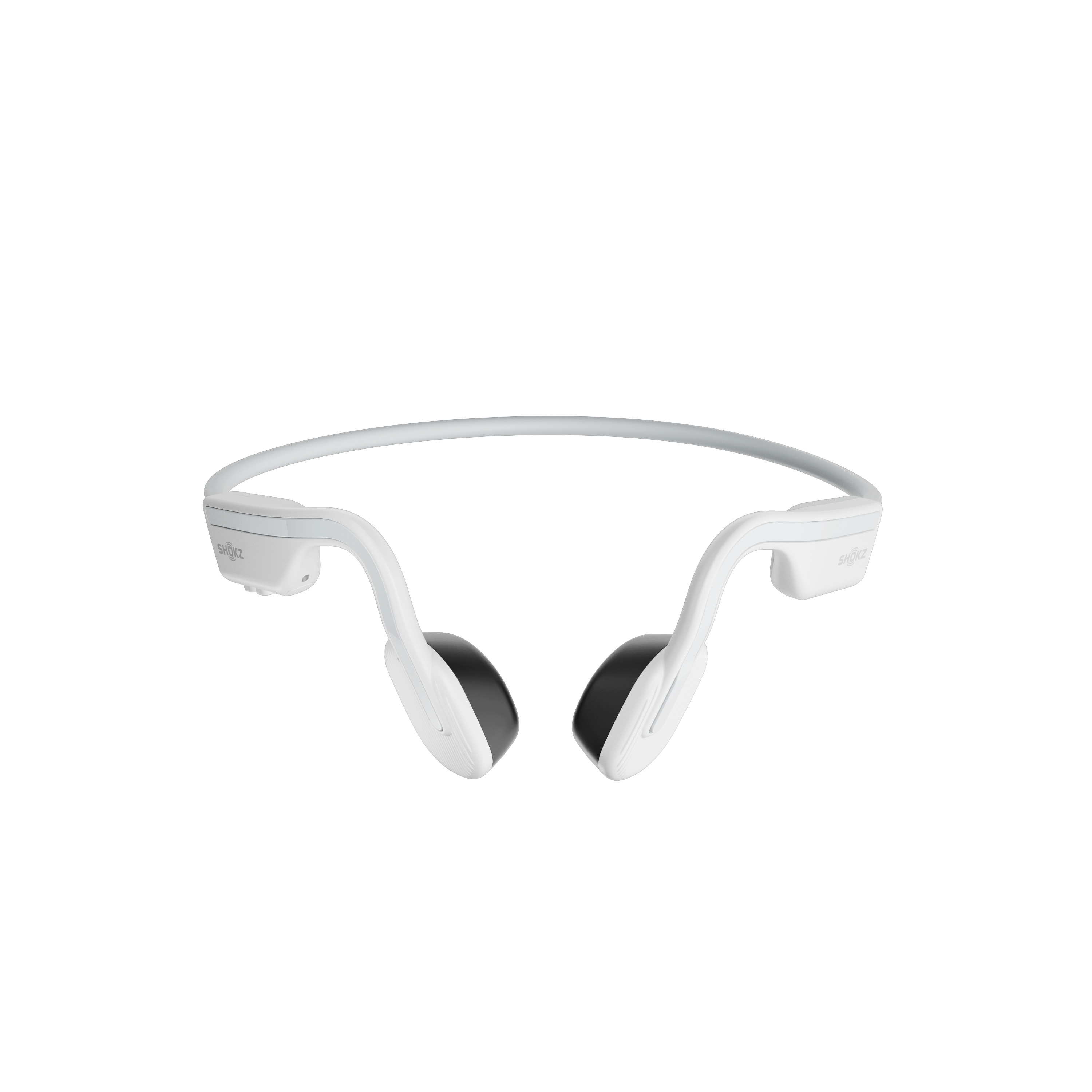 Audifonos Deportivos AfterShokz Diseño Open Ear OpenMove Inalambricos IP67  Blanco (White)