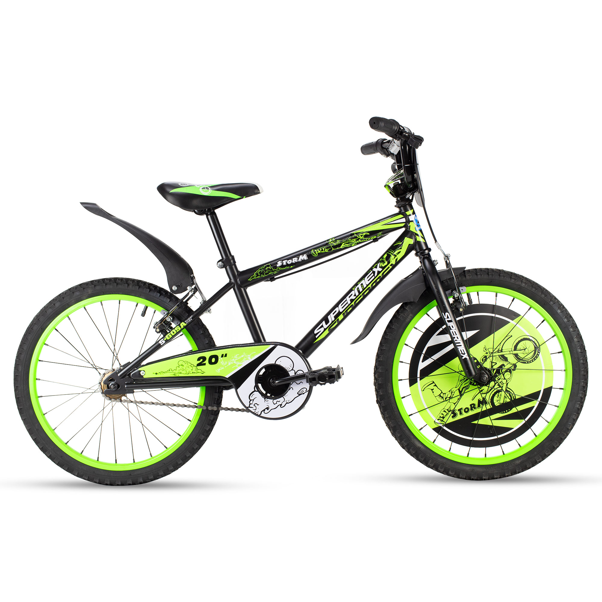 Ciclometa Detalles Bicicleta R 16 Infantil para Niño Storm 1 Velocidad Gosa