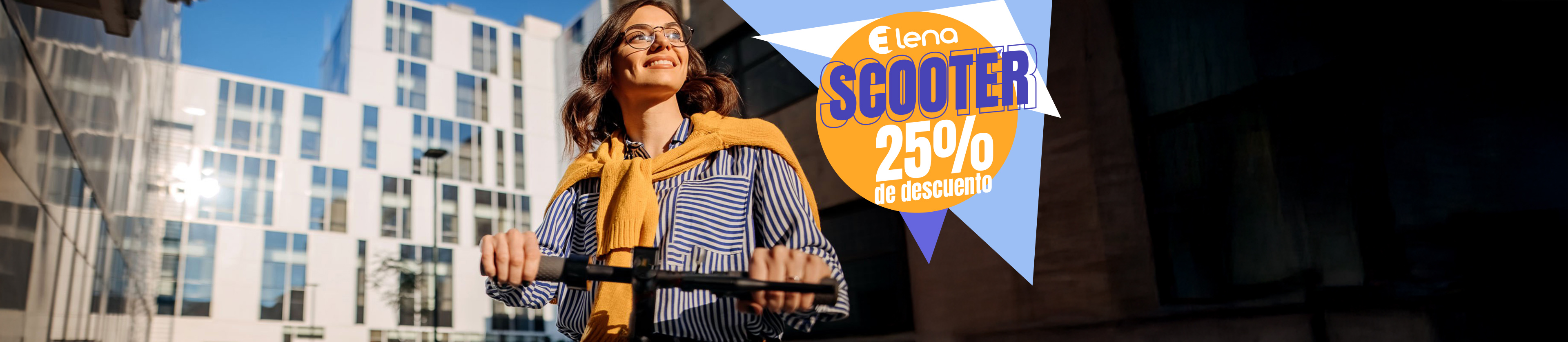 SCOOTER E-LENA CON 25% DE DESCUENTO