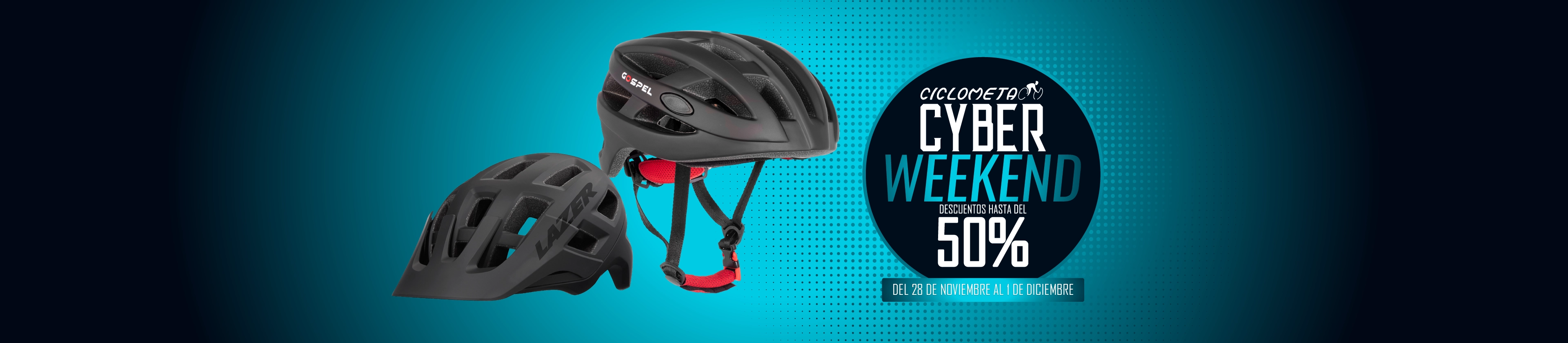 CYBER WEEKEND EN ACCESORIOS PARA BICICLETA