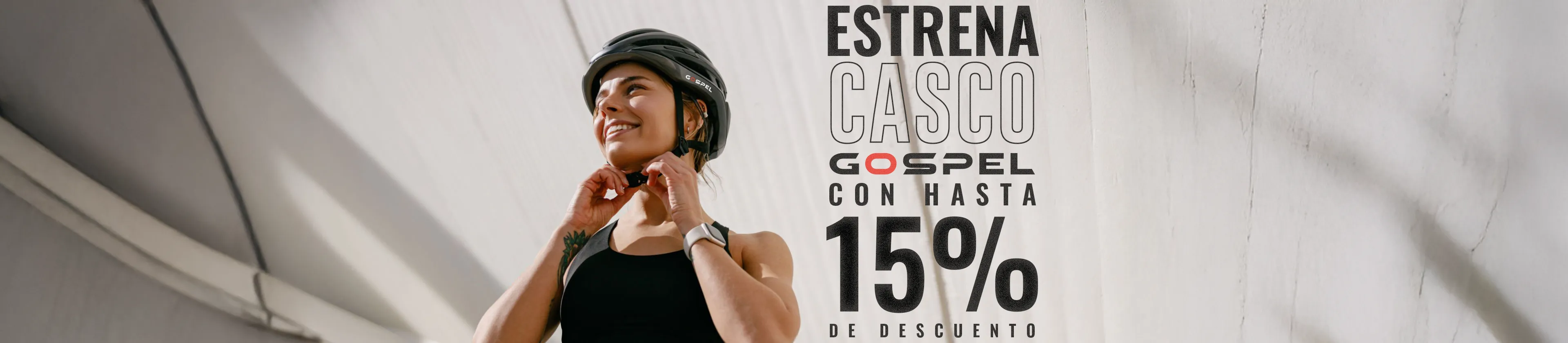 ESTRENA UN CASCO GOSPEL