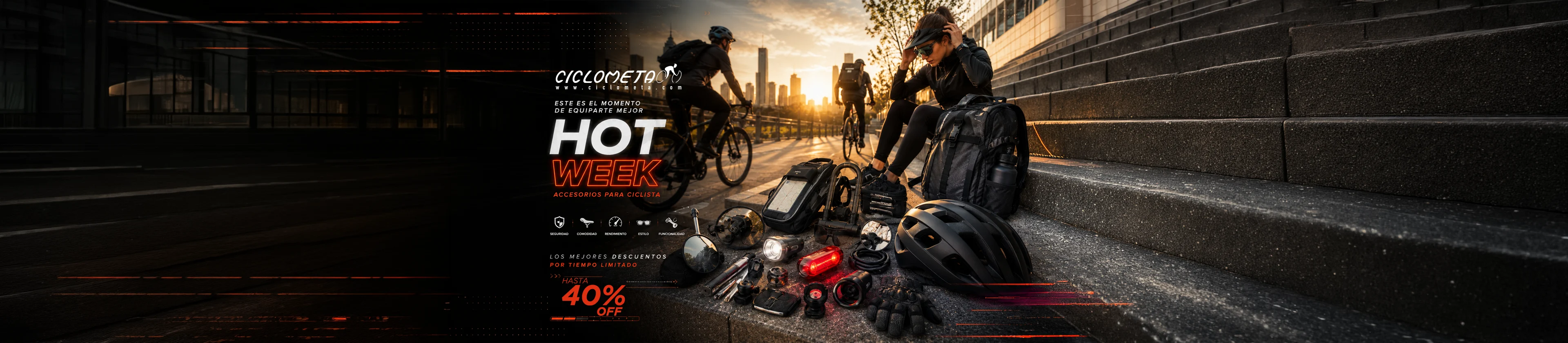 HOTWEEK | Ciclometa Accesorios