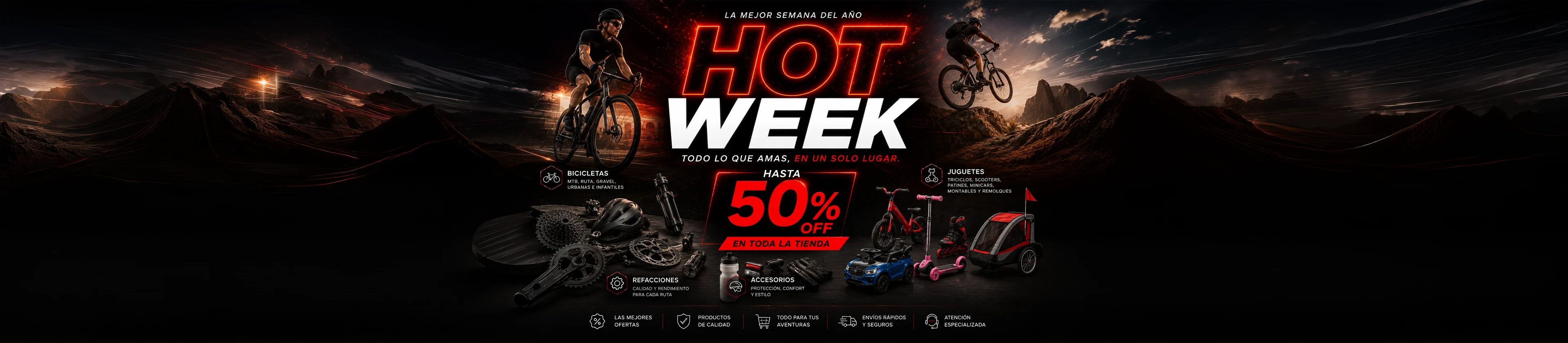 HOTWEEK | Ahorra en Ciclometa