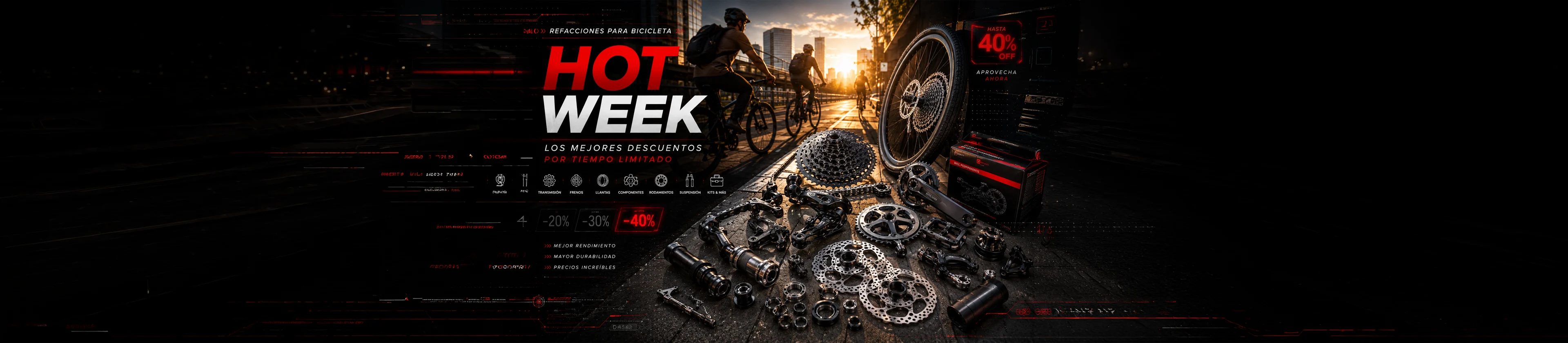 HOTWEEK | Ciclometa Refacciones