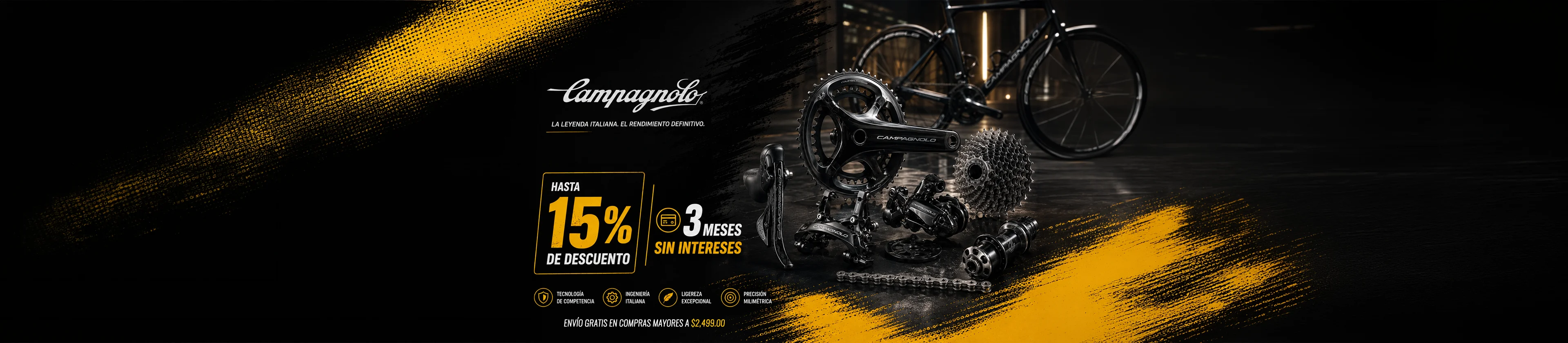15% de descuento en Campagnolo