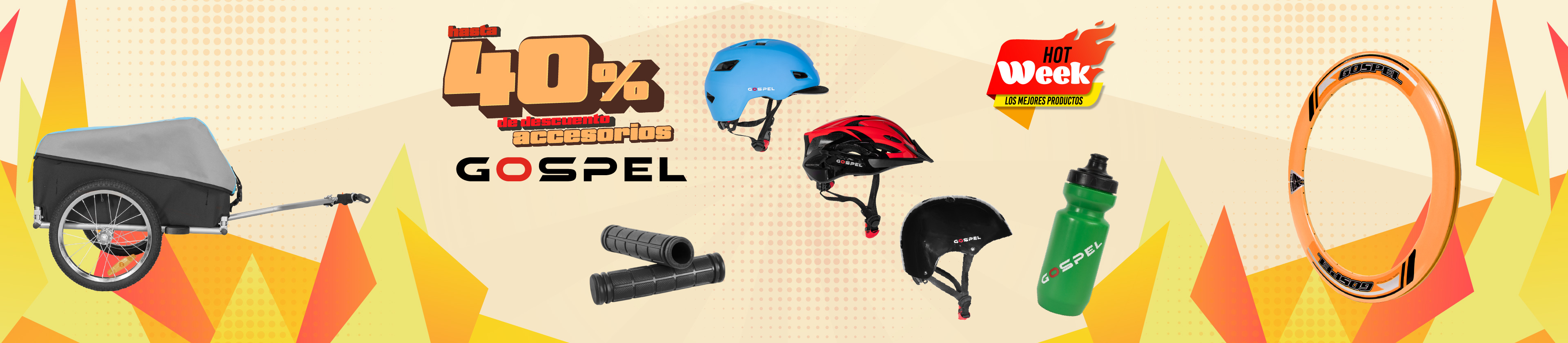 El ciclismo más HOT está en Gospel: hasta 40% de descuento