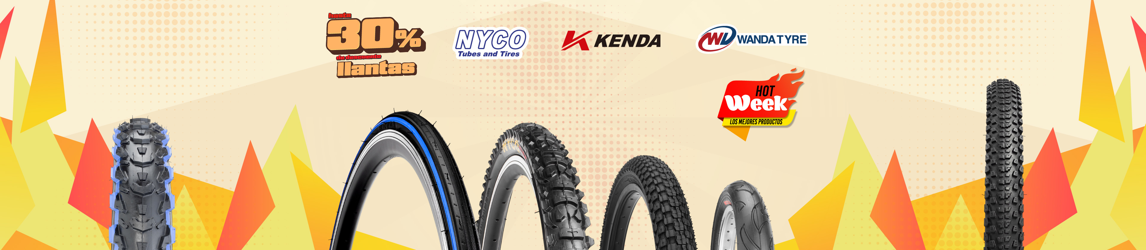 Renueva tus llantas de bici este HOTWEEK y ahorra hasta 30%