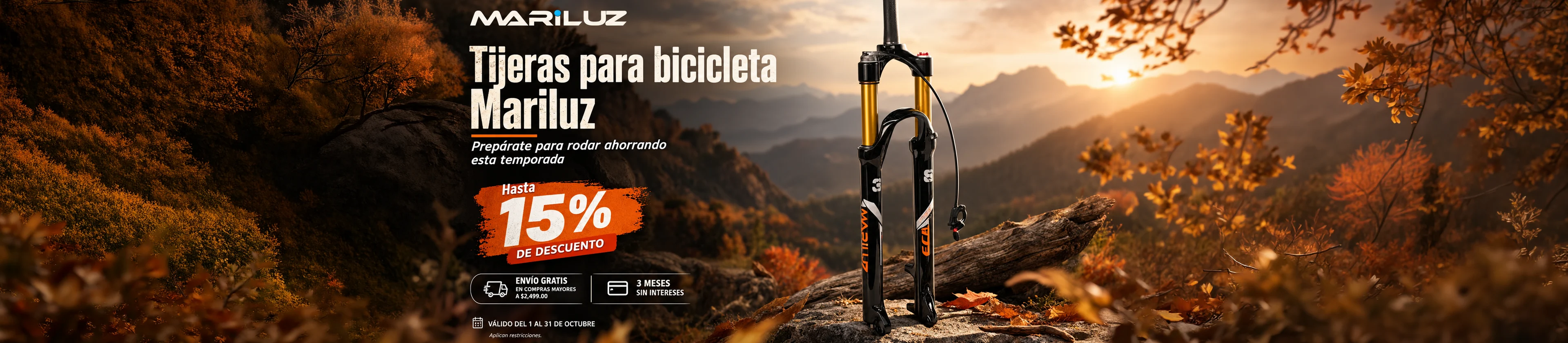 Tijeras Mariluz con hasta 15% de descuento
