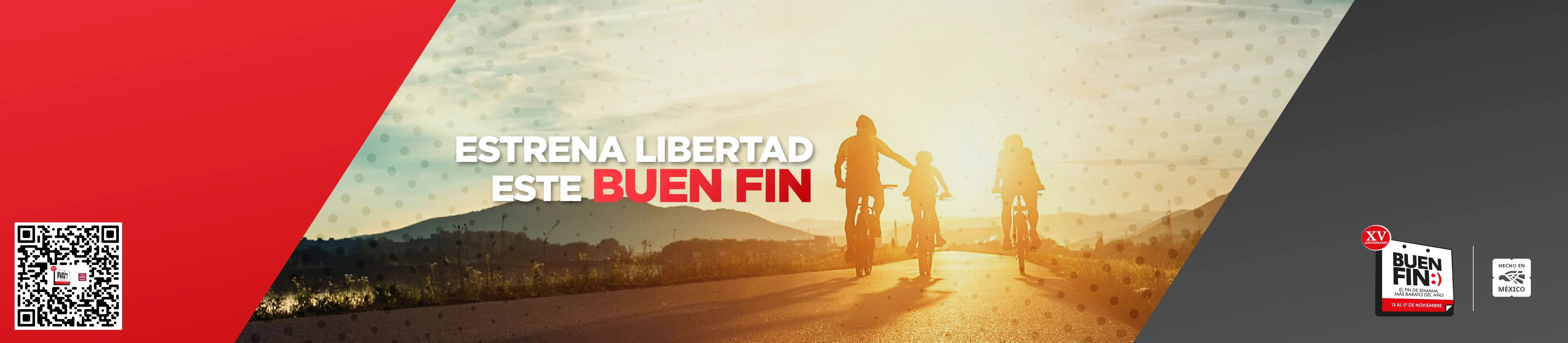 ESTRENA LIBERTAD EN DOS RUEDAS