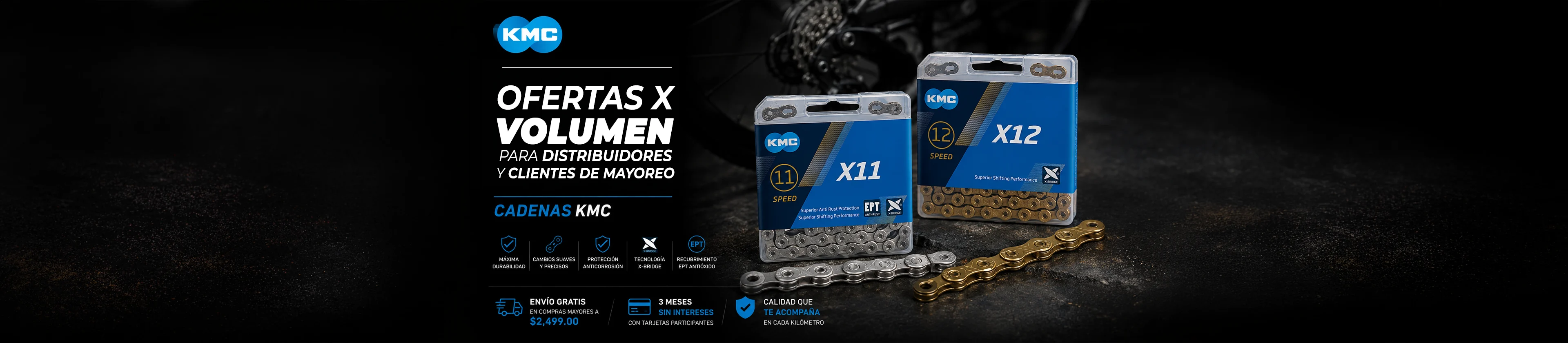 DESCUENTOS EN CADENAS KMC
