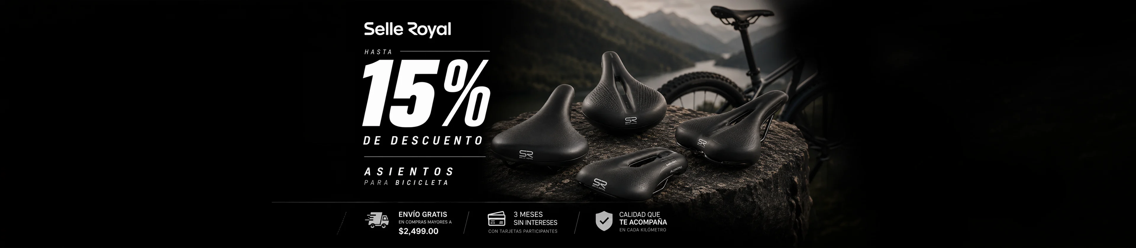 DESCUENTOS EN ASIENTOS SELLE ROYAL