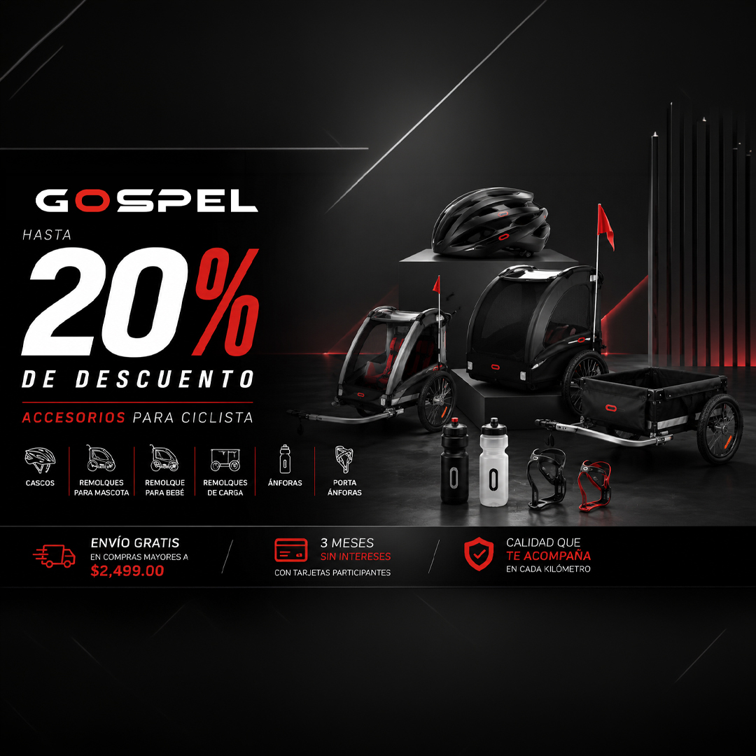 DESCUENTOS EN ACCESORIOS GOSPEL
