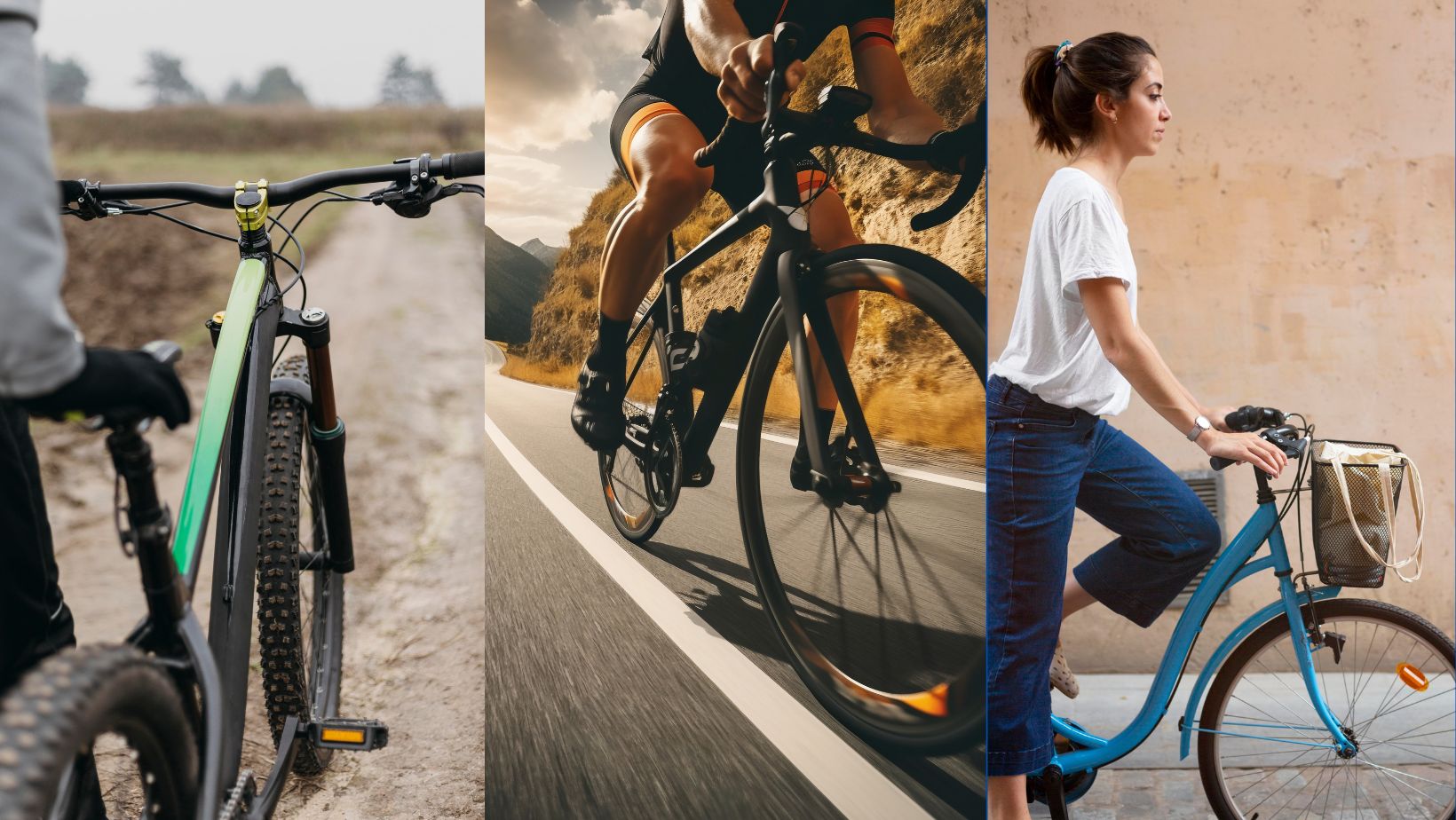 ¿Bicicleta de Ruta, Montaña o Urbana?