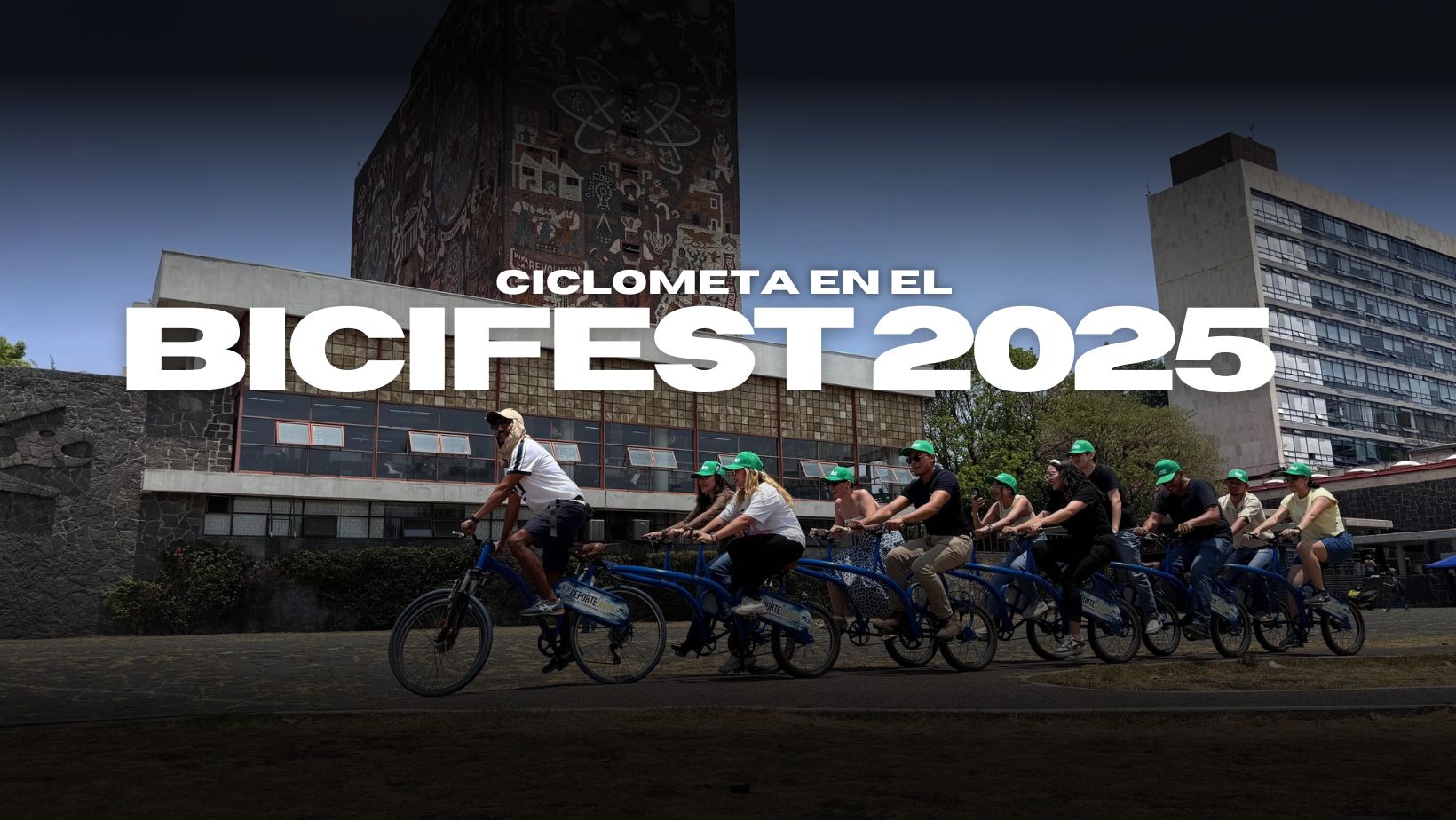 Ciclometa en el Bici Fest 2025: Bicicletas, comunidad y futuro sustentable en Ciudad Universitaria